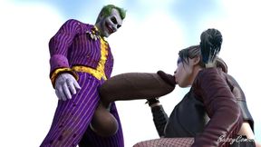 Harley Quinn Anal Fucked by Joker&#039;s Massive Cock