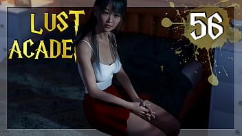 LUST ACADEMY #56 &bull_ One sexy asian on the bed at night? Check!