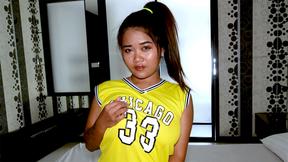 ”Buxxom Thai BBW amateur chick Pim paid royally for sex on camera”