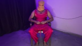 big tits crossdresser masturbating