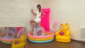 Sensual, but merciless, crush of your inflatables (small version)