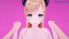 Yuzuki Choco and I engage in passionate sex in a hidden chamber  - Hololive VTuber POV Hentai