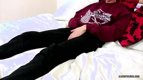 ”TeachTwinks: Aroused Jamie Sykes Strokes His Big Rock Hard Shaft”