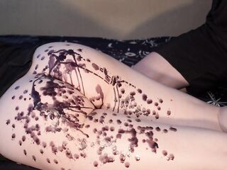 Sexy wax all over my ass