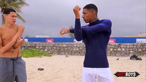 Surfando na piroca do dotado!