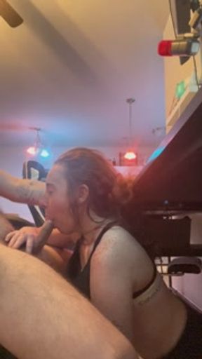 Step Bro Creampies in 18 year old Step Sis for interupting his video game