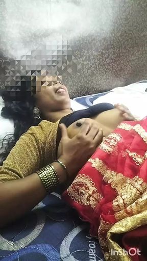 Tamil girl moaning with husband