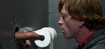 Kyle Connors’ Rough Toilet Stall Bareback