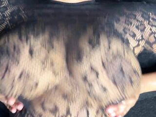 Black Hottie Slo Mo Boobie Bounce