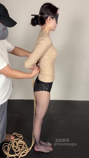 Kneel on One Leg and Your Private Parts