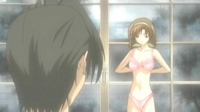 Busty anime fuck babe getting screwed