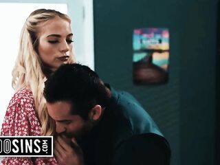 Hot Golden-haired Lets the School Janitor Pound Her Twat to Protect Her Classmates