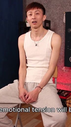 No.ksgh10 Climax Labs Ep.49 White Tank Top's Guy, Has a Long Lasting Huge Cock and Super Thick Cum Jets! Ep.1-4