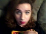 Watch as I suck and fuck this toy . See more on my only fans