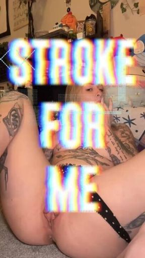 stroke for me joi & squirting