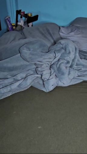 stepbrother fucked my friend next to me in bed   Clip 1