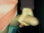 Middle eastern twink fat cock car park jerk off