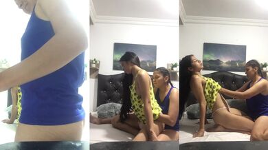 I seduce and suck my stepsister's pussy