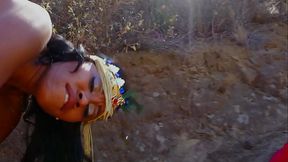 Yasmine Deleon Gets Fucked By The Sultan Outside