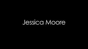 jessica moore swallows cum after fishnet pussy fuck