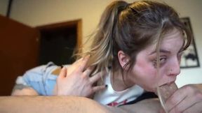 Best friend's BF steals a kiss from her while she watches