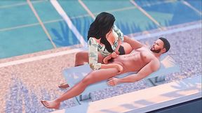Courtside Passion - 3d Hentai