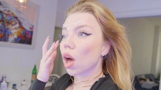 my tiny pussy made him cum 3 times and one on my FACE ♡