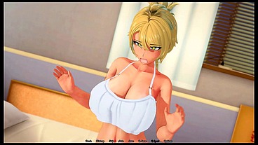 Futa's World of NTR [ FUTANARI HENTAI game PornPlay ] Ep.1 Time to unleash this huge cock on stepmom ass !