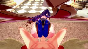 mona owes money and pays with sex - red pov - genshin impact - full & pov version on sheer & ptrn: fantasyking3