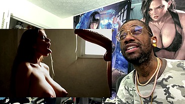 Big Breast Milf Gets Cum Splattered All Over Her Body Like A Cum Whore, AI Generated