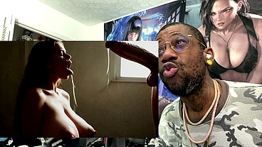 Big Breast Milf Gets Cum Splattered All Over Her Body Like A Cum Whore, AI Generated
