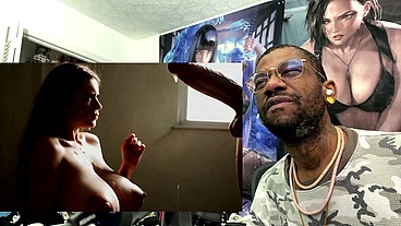 Big Breast Milf Gets Cum Splattered All Over Her Body Like A Cum Whore, AI Generated