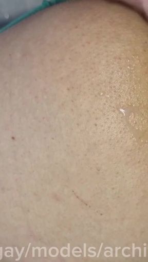 Cum in the hole of a beautiful sissy milf with a big dick without condoms!   Clip 1