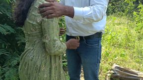 Step brother fucking in jungle