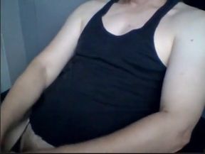 Rod Slut's First Live Jerk off