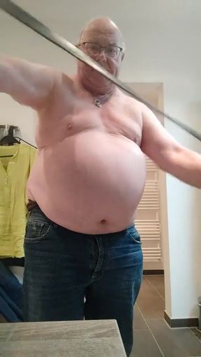 Whipping in the evening