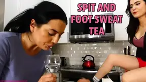 Spit And Foot Sweat Tea - Princess Alex and Goddess Ariana