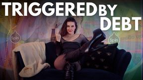 Triggered By Debt - Sophia Truee humiliates you with your deepest weakness, being triggered by debt fines, spins, and humiliating spreadsheet numbers in this psychological financial domination JOI