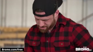 BROMO - Bearded hunks fuck in jocks