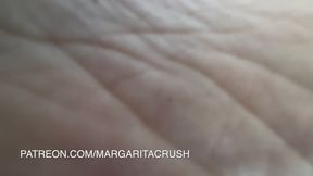 Slow Motion - POV: Unaware Giantess Walks with an Insect in Her Flip-Flop