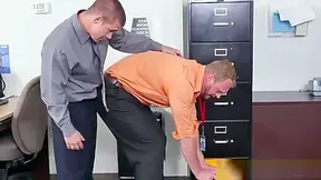 Horny Office Ginger Getting Anally Ruined