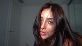 Tattooed Babe Tabatha Lust Caught Touching Her Pussy Ended up Fucked Hard by My Big Cock