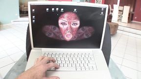 Goddess blonde babe is pleasing her man in POV