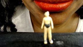 Tiny Dentist Fixed Giant Teeth - a Battle of Trust, Shrinking Fetish and Mouth Fetish