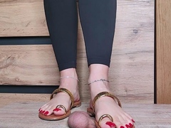 Goddess Lena - Cock Trampling