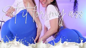 Eat it for my ass - Femdom JOI CEI cum eating instructions