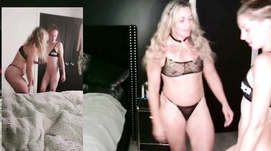 TWO PUSSY VIEWS; MILF and TEEN ENJOY EACHTOHER