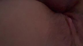 asian girl anal riding his white cock