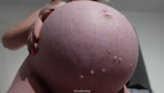 Milking My Tits Onto My Pregnant Belly
