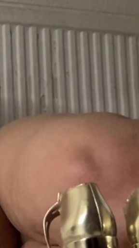 British Mature interracial breeding BBC sex session.   Clip 1